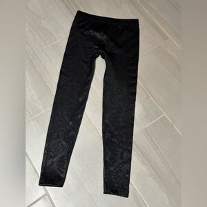 Olive & Oak Black snake skin soft Leggings